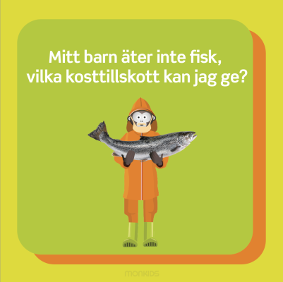 Fiskolja Monkids Omega-3